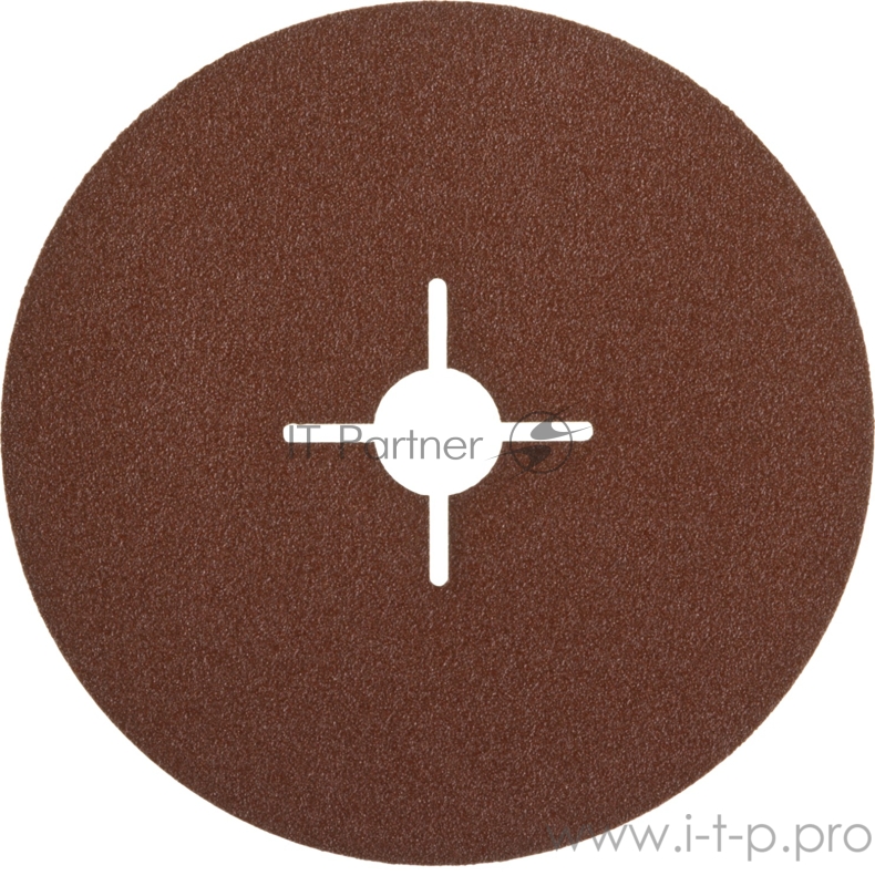Круг шлифовальный ЗУБР ПРОФИ фибровый, для УШМ, P80, 150х22мм, 5 листов