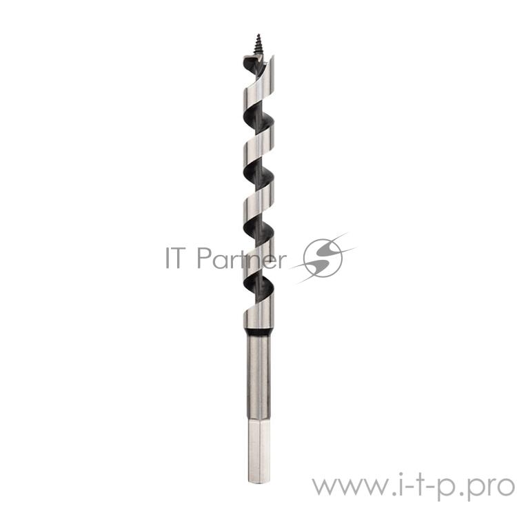 Сверло винтовое по дереву 10х460 мм (шестигранный хвостовик) | 91-0701 | REXANT