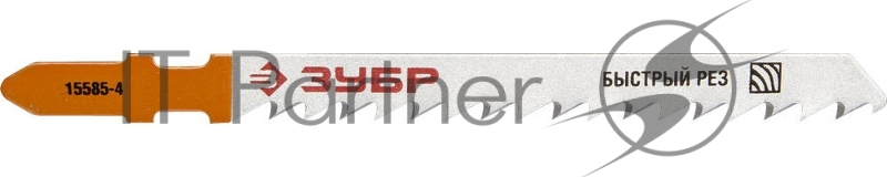 Полотна ЗУБР ЭКСПЕРТ, T144DF, для эл/лобзика, Би-металл, по дереву, T-хвост., шаг 4мм, 75мм, 2шт