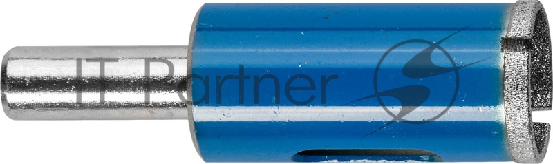 Сверло алмазное трубчатое ЗУБР Профессионал 29860-16 по стеклу и кафелю, d=16 мм, зерно Р 100