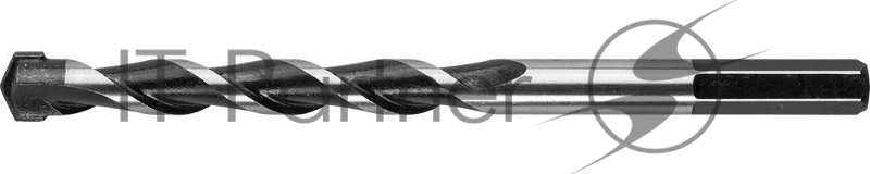 Сверло ЗУБР СУПЕР-6 по бетону ударное, шестигранный хвостовик, 12x150мм