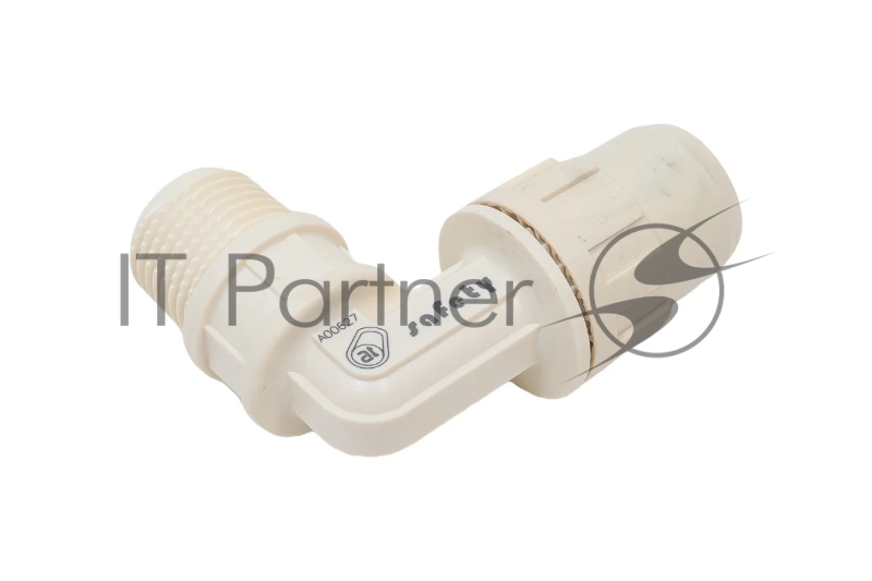 Муфта ЗУБР ШиреФит соединительная угловая 90°, штуцер с гайкой - внешняя резьба, 16мм-1/2