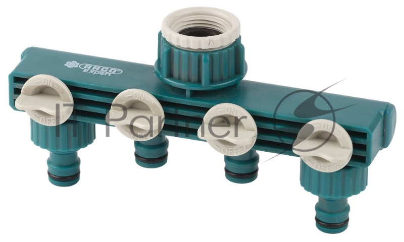 Распределитель поливочный RACO ORIGINAL 3/4 - 1, с внутренней резьбой, четырехканальный