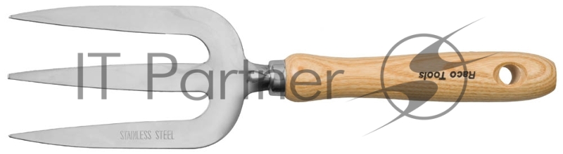 Вилка посадочная RACO LUXURY с полотном из нерж. стали и дубовой ручкой, 315мм