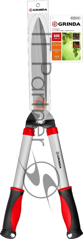 Кусторез GH-630 со стальными рукоятками, 630мм, GRINDA