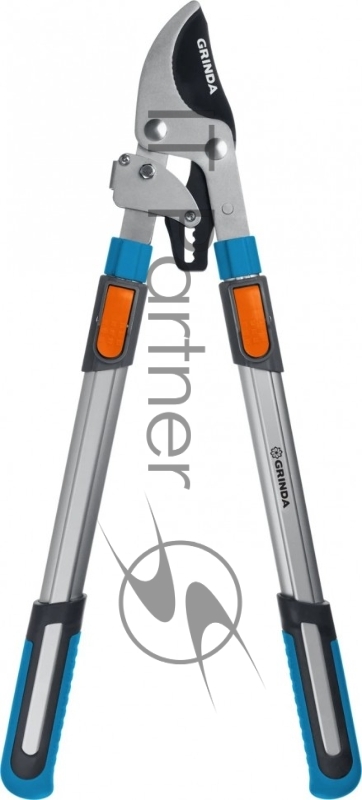 Сучкорез TX-980A контактный телескопический с храповым механизмом, GRINDA