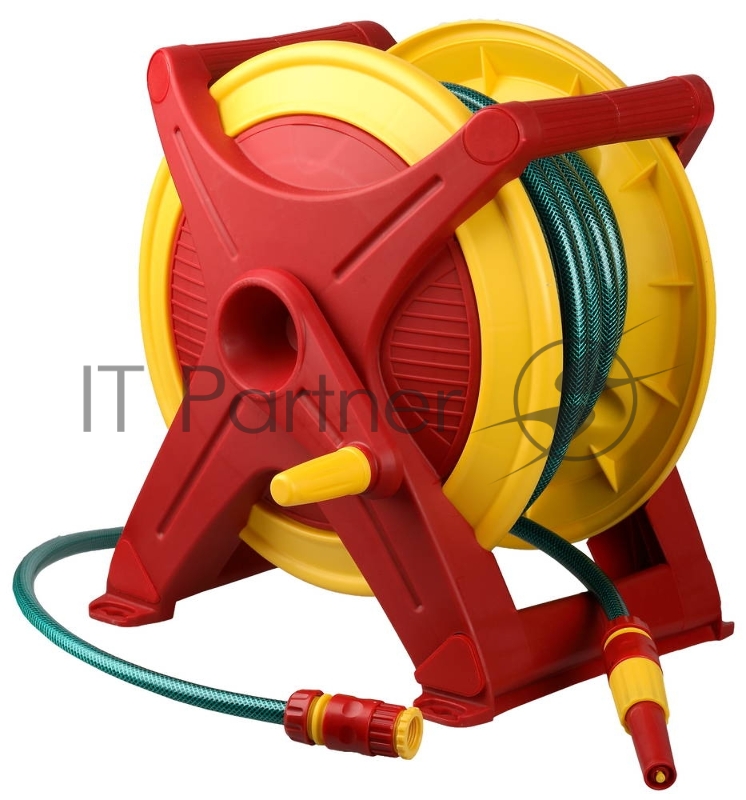 Шланг 1/2 поливочный набор на катушке GRINDA HS-25, 25 м