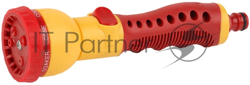 Наконечник поливочный GRINDA C-7, 7 режимов, пластиковый с TPR