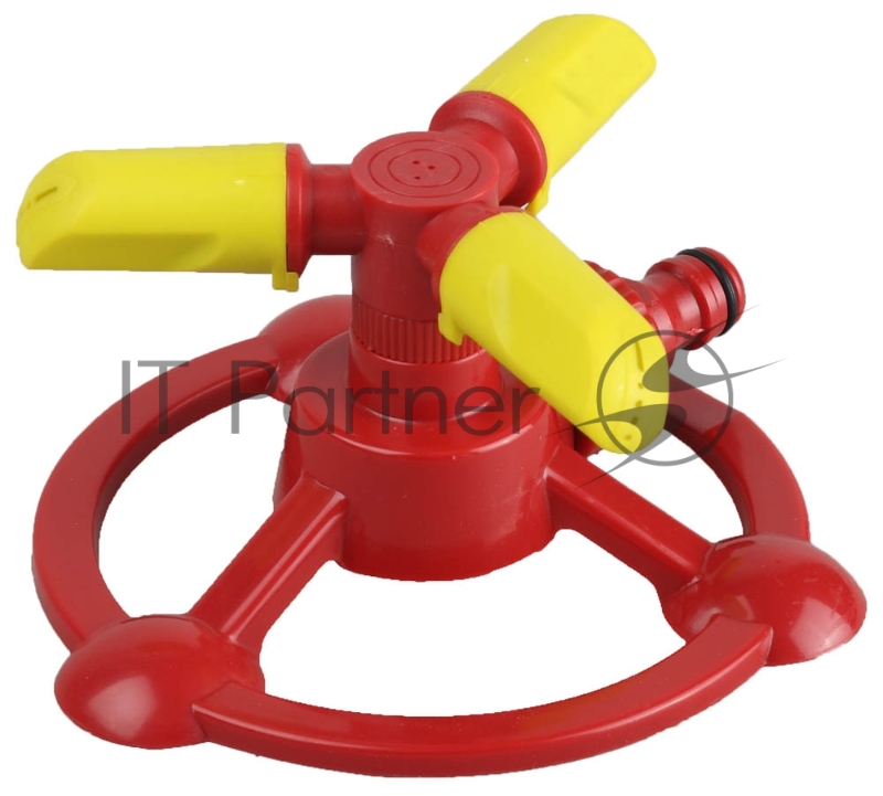 Полив GRINDA GR-B, 90 м2 на подставке, 3 сопла, распылитель круговой, пластиковый