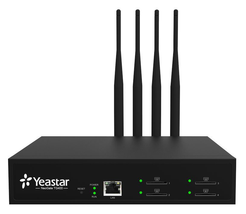 VoIP-телефон Yeastar NeoGate TG400 VoIP-GSM шлюз на 4 GSM-канала