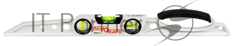 Уровень ЗУБР ACURATE 2 литой алюминиевый, фрезерованный, эргономичная рукоятка, 3 ампулы, 60см34592-060