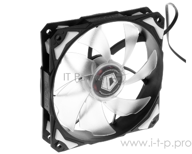 вентилятор Case Fan ID-Cooling PL-12025-W White LED/PWM