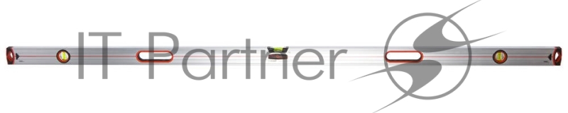 Уровень ЗУБР 34596-200 ACURATE 6 коробчатый усиленный, утолщ особопроч профиль из авиац алюминия, 2 фрезер баз поверхности, 200см