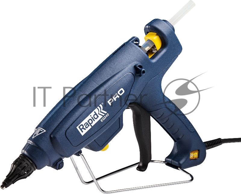 Термоклеящий пистолет RAPID PRO EG340 d12 мм, 220 Вт, регулировка температуры 120-220 °C, расход 1400 г/ч , время нагрева 1 мин