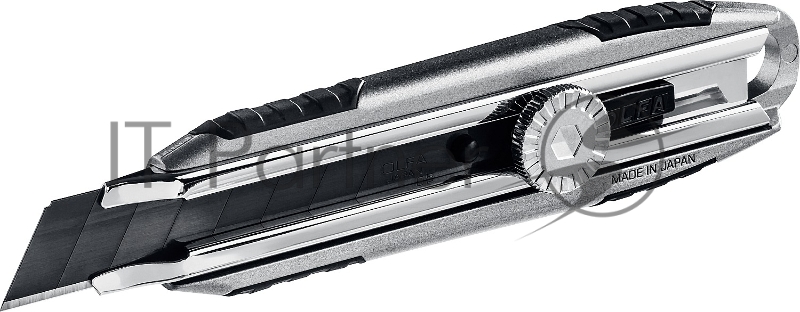 Нож OLFA OL-MXP-L X-design, цельная алюминиевая рукоятка, винтовой фиксатор, 18 мм