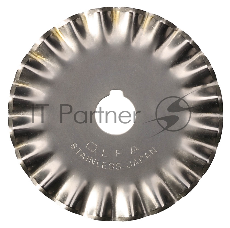 Лезвие OLFA OL-PIB45-1 фигурное круговое для RTY-2/G,/DX, малая волна, 45мм