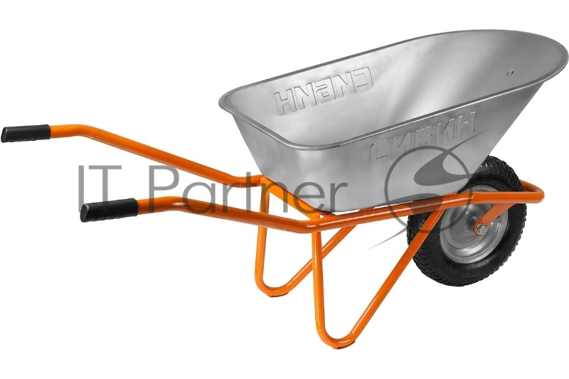 Тачка СИБИН СТ-12 строительная одноколесная, 180 кг