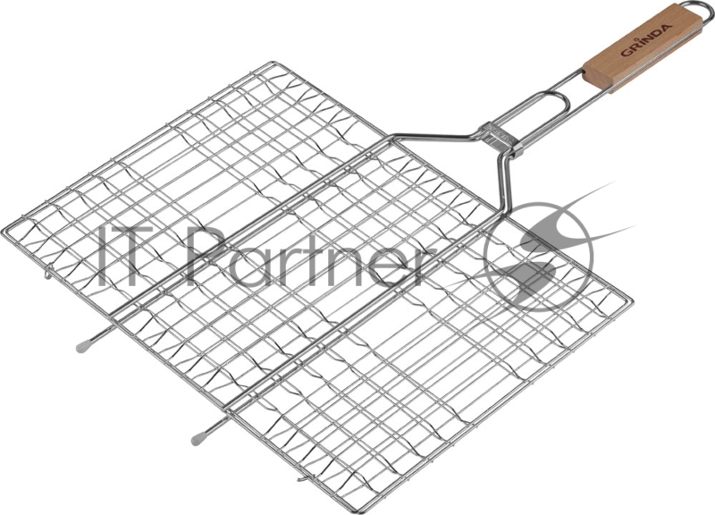 Решетка-гриль GRINDA BARBECUE, плоская, 300х400мм