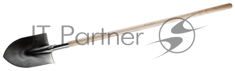 Лопата штыковая из нержавеющей стали, деревянный черенок, ЗУБР Профессионал