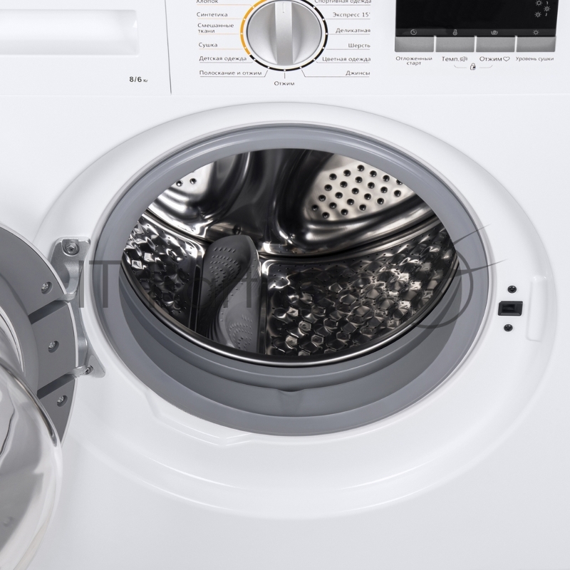 Встраиваемая стиральная машина с сушкой и инвертором MAUNFELD MBWM1486S