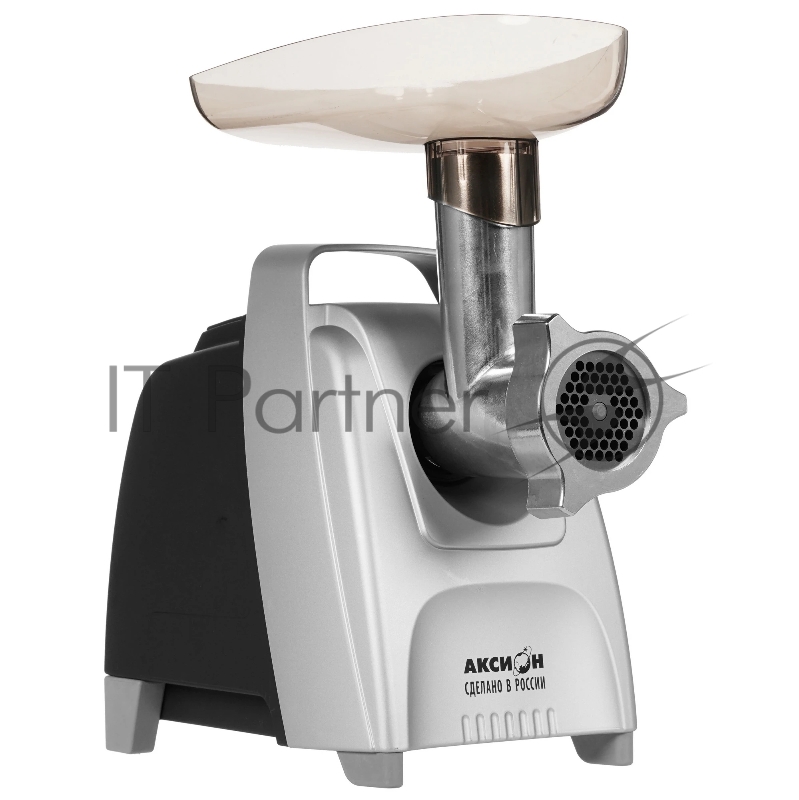 Мясорубка Аксион М 62.04 черный-серебристый