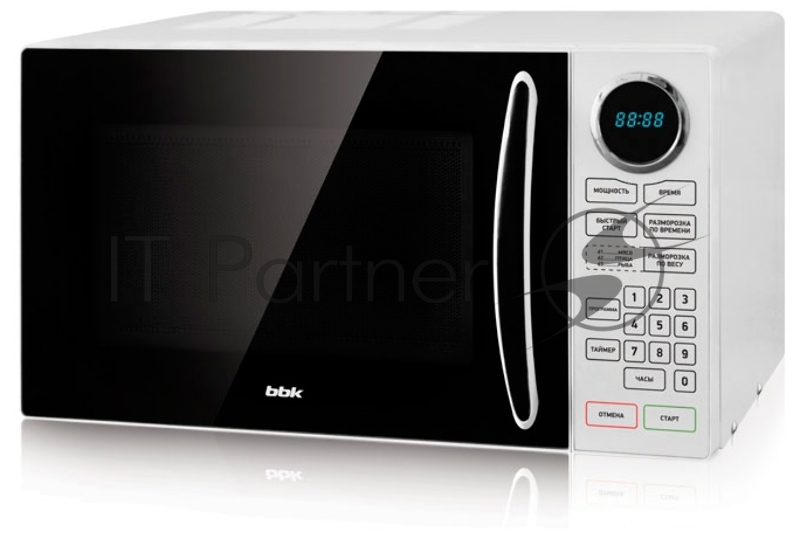 Микроволновые печи BBK BBK 23MWS-916S/BW (соло) черный/белый