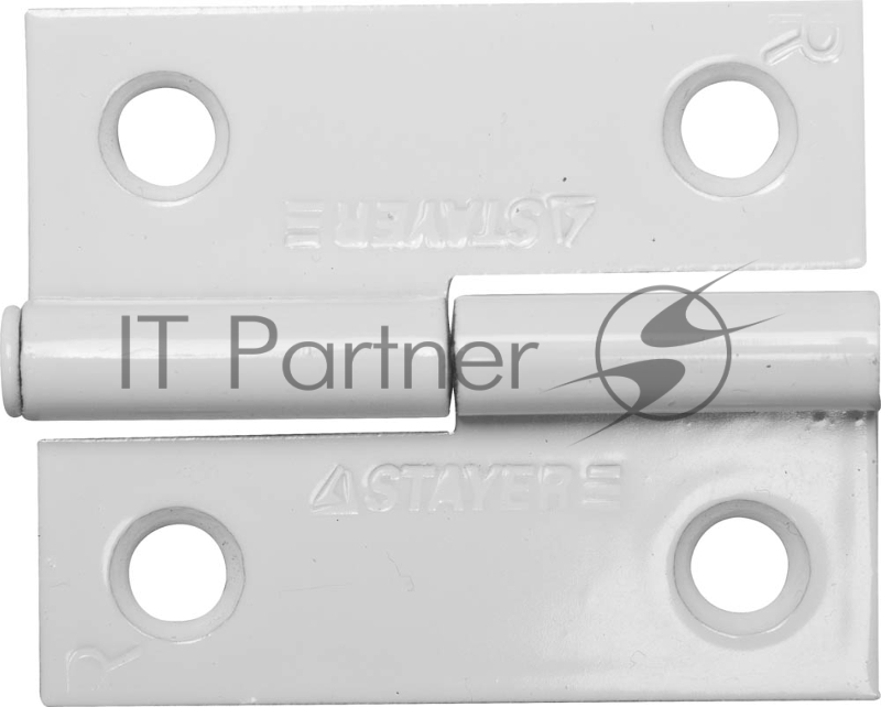 Петля дверная STAYER MASTER разъемная, цвет белый, правая, 50мм