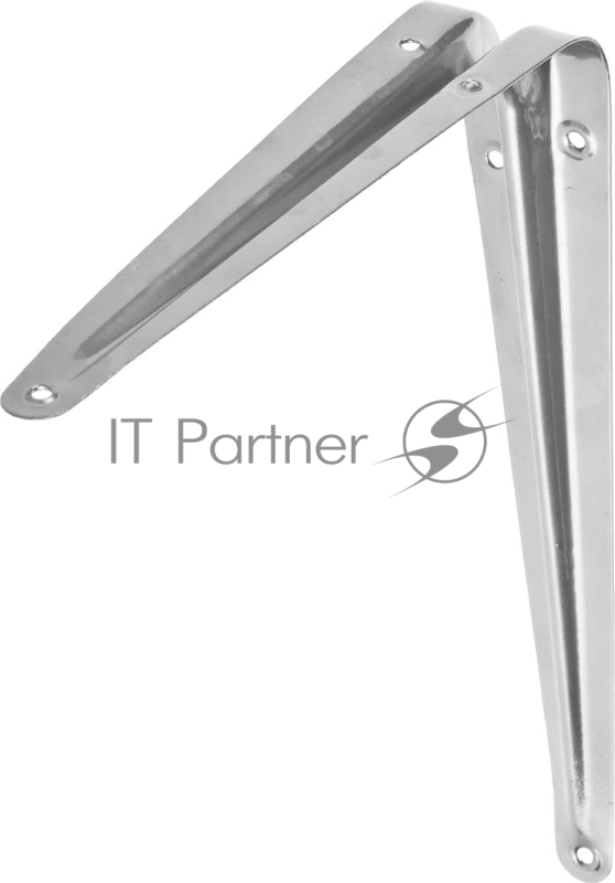 Уголок-кронштейн STAYER MASTER, 250х200мм, серый