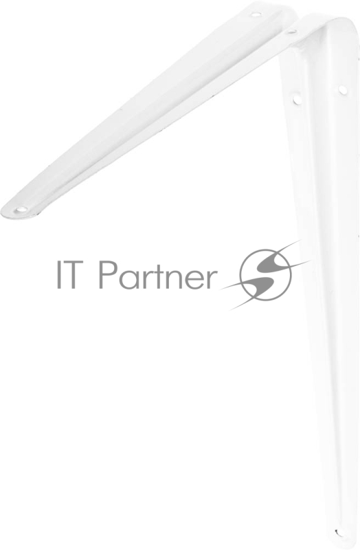 Уголок-кронштейн STAYER MASTER, 300х250мм, белый