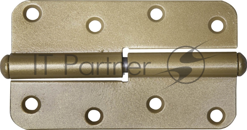 Петля накладная стальная ПН-110, цвет бронзовый металлик, правая, 110мм