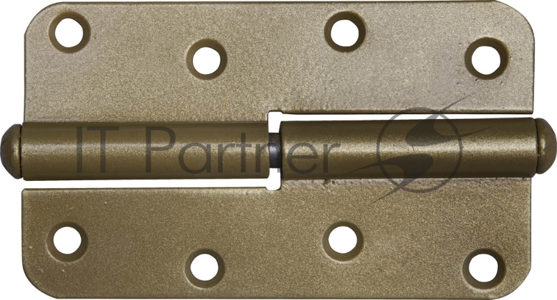 Петля накладная стальная ПН-110, цвет золотой металлик, правая, 110мм