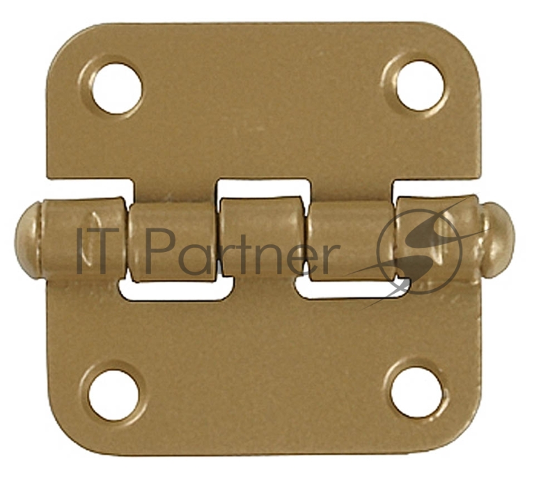 Петля накладная стальная ПН-40, цвет золотой металлик, универсальная, 40мм