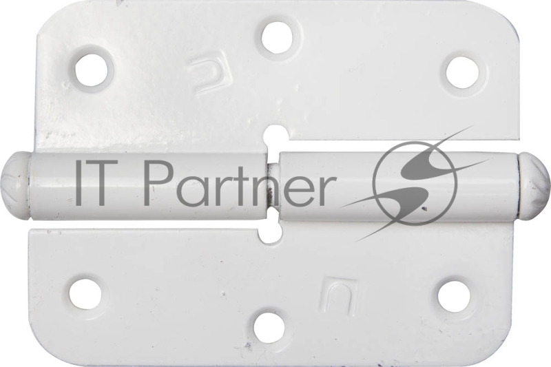 Петля накладная стальная ПН-85, цвет белый, правая, 85мм