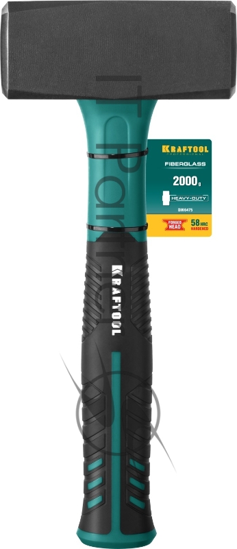 Кувалда KRAFTOOL Fiberglass 2 кг с фиберглассовой рукояткой