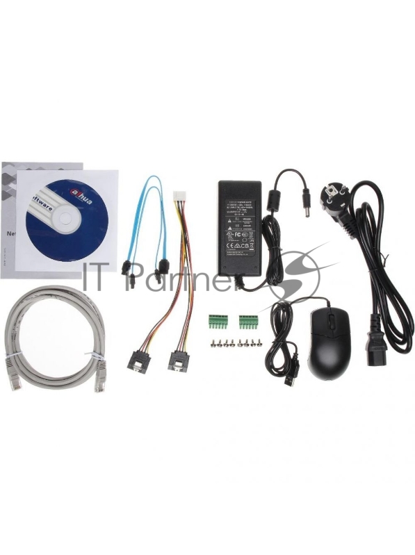 Цифровой IP-видеорегистратор Dahua DHI-NVR5216-4KS2 (16 кан. / 1xLAN PoE, 2xHDD, H.265/H.264/MJPEG/MPEG4)