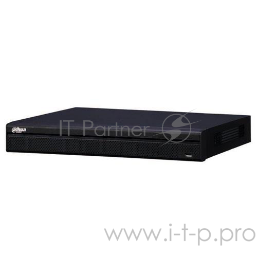 Цифровой IP-видеорегистратор Dahua DHI-NVR5216-4KS2 (16 кан. / 1xLAN PoE, 2xHDD, H.265/H.264/MJPEG/MPEG4)