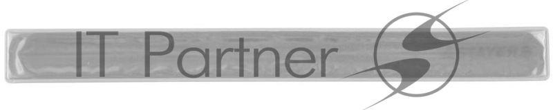 Браслет STAYER MASTER светоотражающий, самофиксирующийся, серый