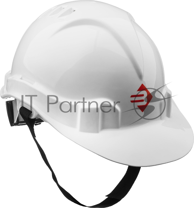 Каска защитная ЗУБР ЭКСПЕРТ храповый механизм регулировки размера, белая