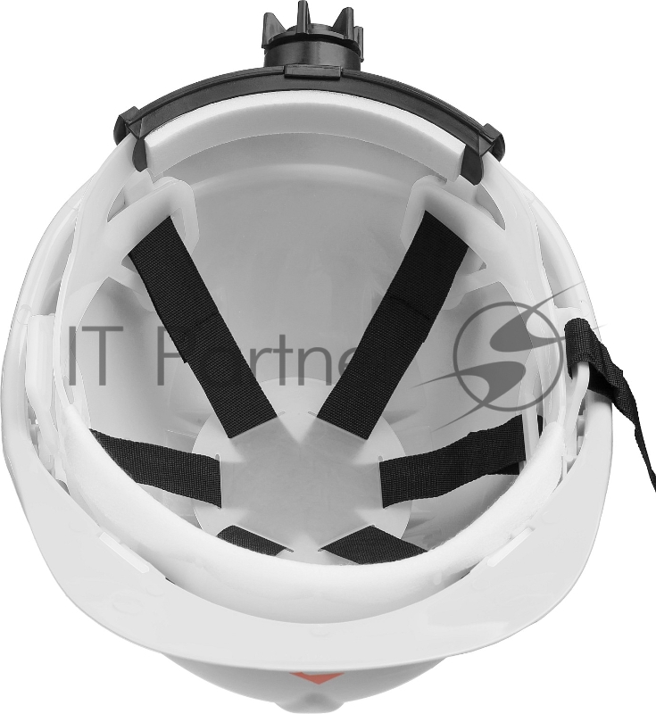 Каска защитная ЗУБР ЭКСПЕРТ храповый механизм регулировки размера, белая