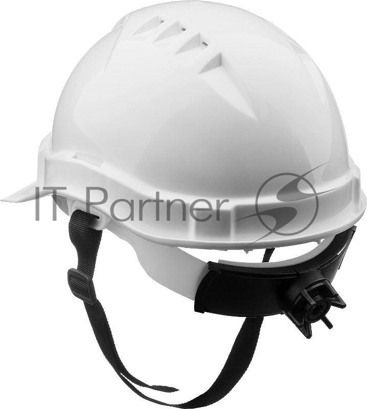 Каска защитная ЗУБР ЭКСПЕРТ храповый механизм регулировки размера, белая