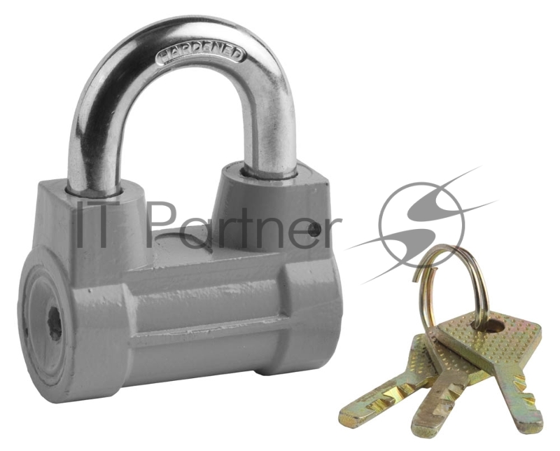 Замок навесной STAYER MASTER облегченный, дисковый механизм секрета, 60мм