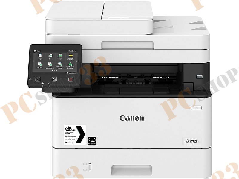 МФУ Canon i-SENSYS MF421dw A4, лазерный, принтер + сканер + копир, ЖК 5.0, бело-черный (USB2.0, LAN, WiFi)