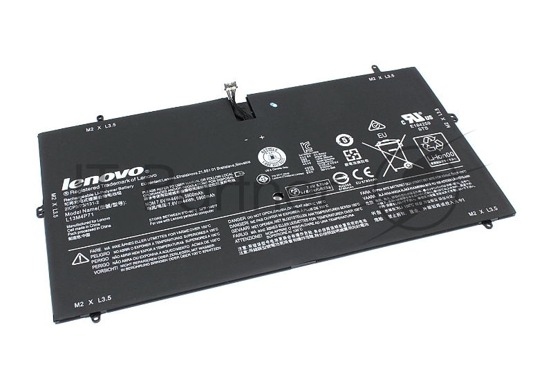 Аккумулятор для Lenovo Yoga 3 pro, 3 pro-1370, (L13M4P71), 51Wh, 7.6V, Lenovo, 5790, 7.6V