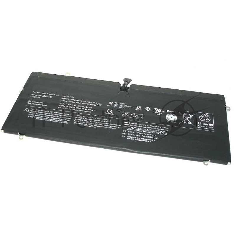 Аккумулятор для Lenovo Yoga 2 Ultrabook, Yoga 2 Pro 13.3, Yoga 2 Pro-13 59-382893, Yoga 2 Pro Ultrabook, l12m4p21, 54Wh, 7.4V, Lenovo, 7.4V