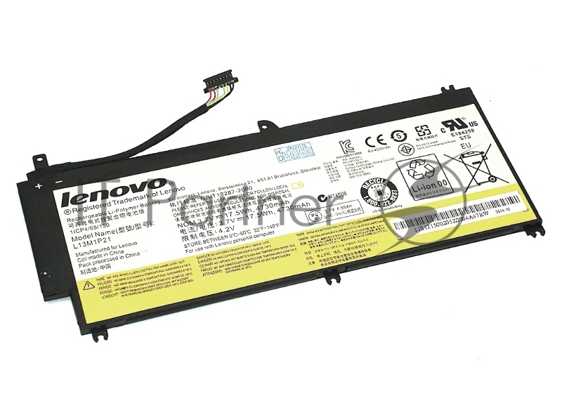 Аккумулятор для Lenovo miix2-8, (L13l1p21), 4730mAh, 3.7V, Lenovo, 4730, 3.7V