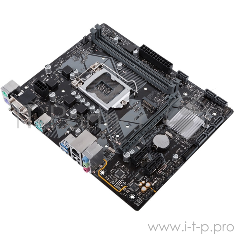 Мат. плата Socket1151 ASUS PRIME B360M-K (iB360, 2xDDR4, M.2, SATA III, PCI-E, D-Sub, DVI, 1Гбит LAN, USB3.1, mATX)