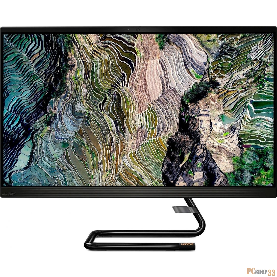 Моноблок Lenovo IdeaCentre AIO 3 27IMB05 27(1920x1080)/Intel Core i3 10100T(3Ghz)/8192Mb/1000+256SS UHD Graphics 630/BT/WiFi/war 1y/9kg/black/DOS + Keyboard, mouse USB