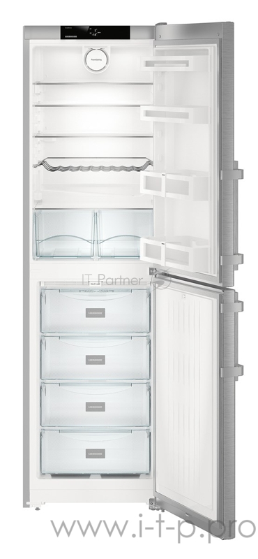 Холодильник Liebherr CNef 3915 21001 нержавеющая сталь