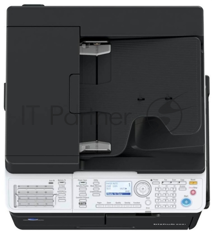 МФУ Konica-Minolta bizhub 225i монохромное, А3, 22 стр/мин, до 15000стр/мес, 256Мб, лоток 250л, Bypass, Ethernet/USB 2.0