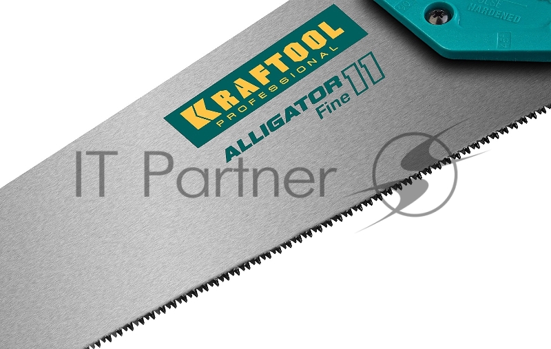 Ножовка для точного реза KRAFTOOL Alligator 11 15203-40, 400 мм, 11 TPI 3D зуб